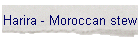 Harira - Moroccan stew