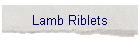 Lamb Riblets