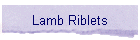 Lamb Riblets