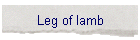 Leg of lamb