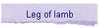 Leg of lamb