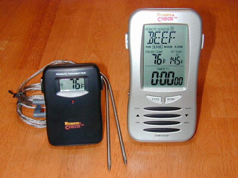  RediCheck Remote Cooking Thermometer w/Taste Settings: Meat  Thermometers: Home & Kitchen