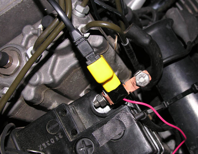 motorcycle battery terminal extender