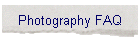Photography FAQ